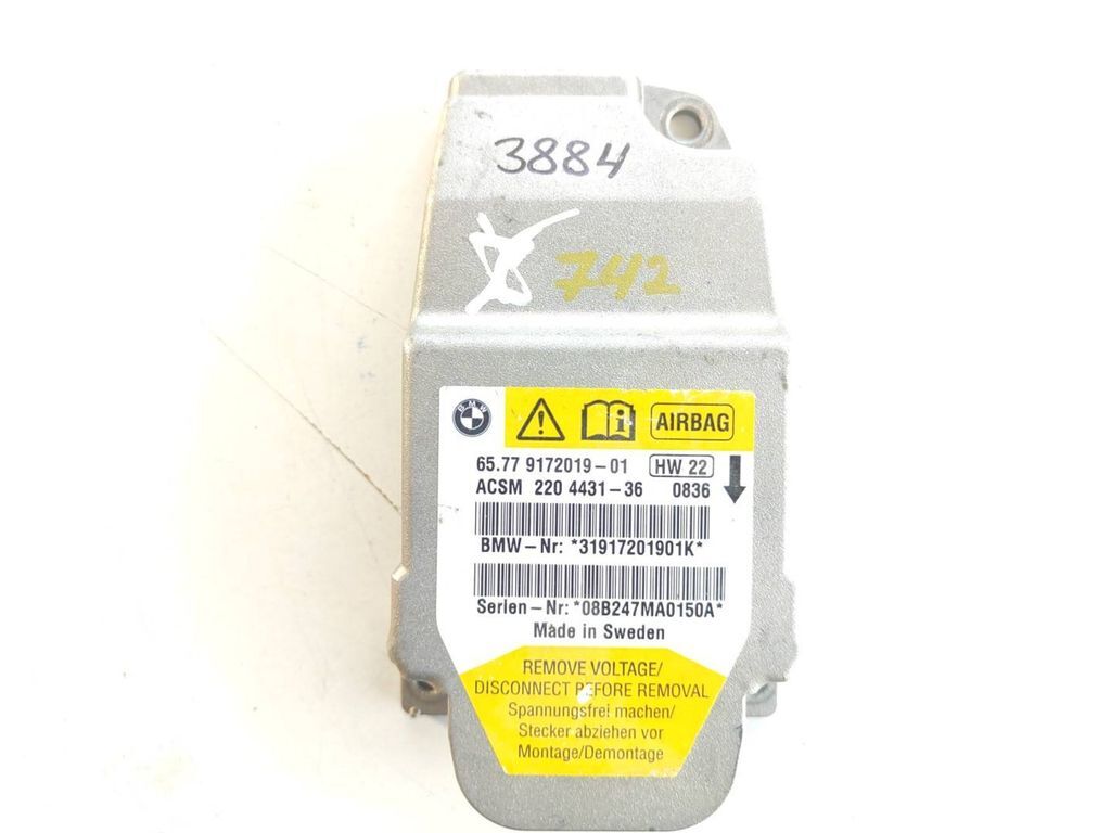 BMW 5 E60 E61 2007 Control unit module 9172019