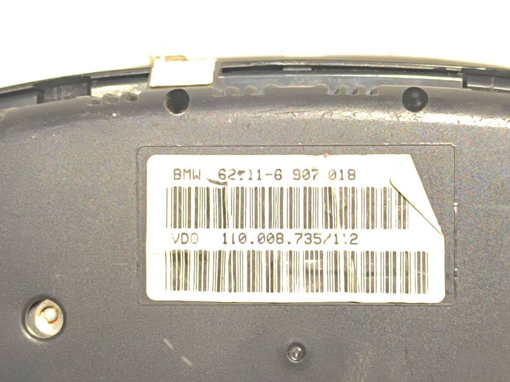 BMW 5 E39 2002 Diesel speedometer instrument cluster 62116907018