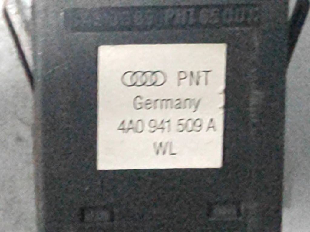 Audi A6 S6 C4 4A 1997 Hazard light switch 4A0941509A
