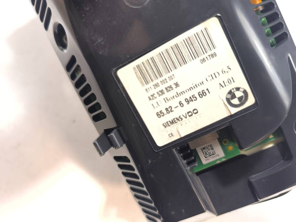 BMW 5 E60 E61 2005 Dashboard LCD screen display 6945661