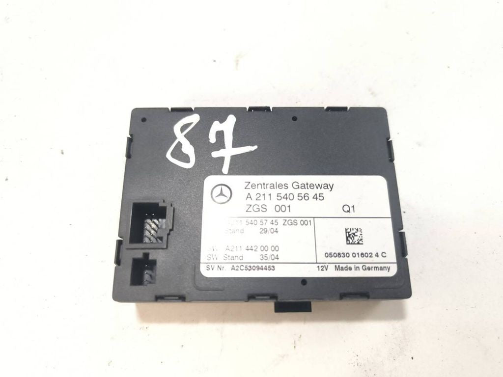 Mercedes-Benz E W211 2002 Gateway control module A2115405745
