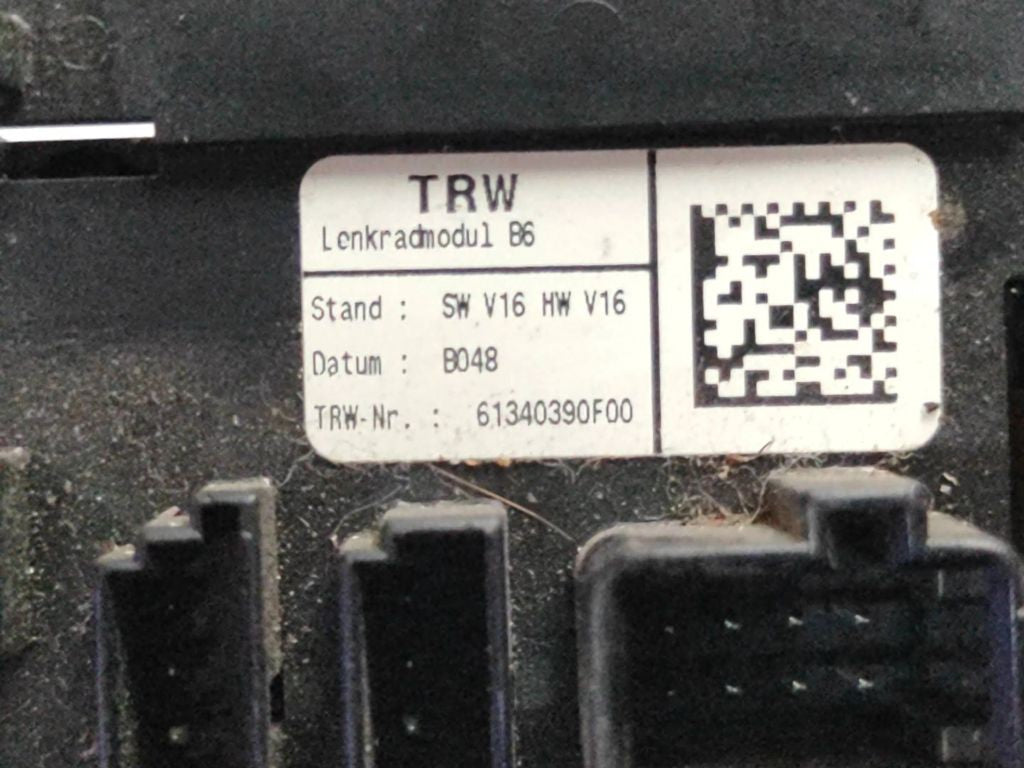 Audi A4 S4 B6 8E 8H 2002 control unit module 61340390F00