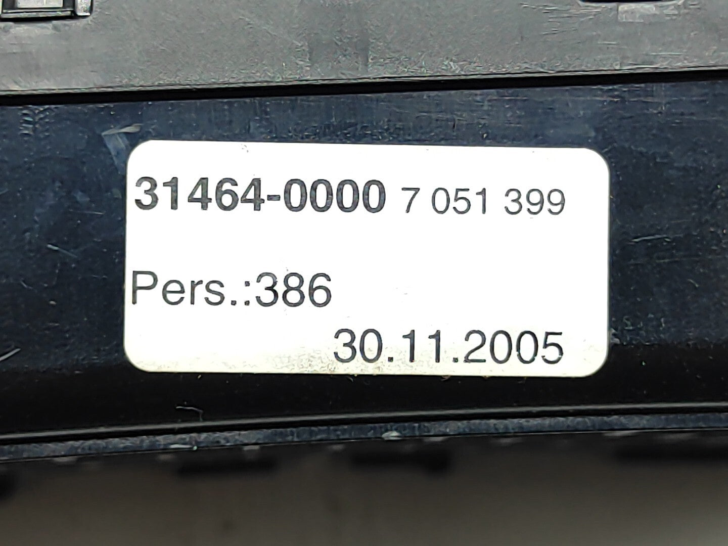 BMW 5 Series E61 530D 170kW 2006 LHD Front Dash Panel Storage 7051399