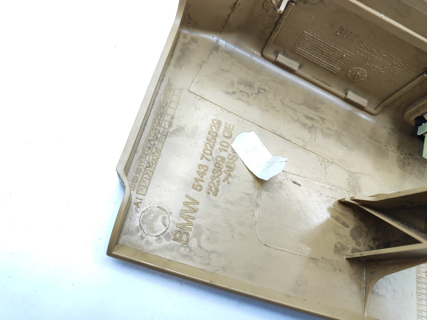 BMW 5 Series E61 530D 170kW 2006 LHD Front Left Foot Area Trim 7025029