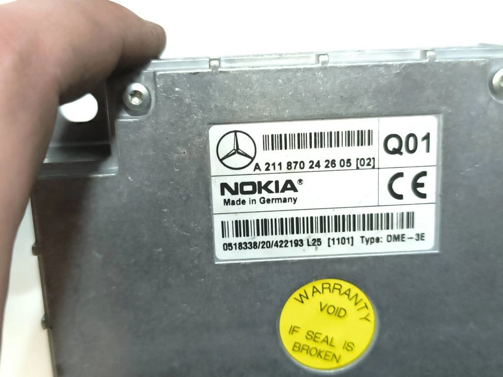 Mercedes-Benz E W211 E270 2003 Phone control unit module A2118702426