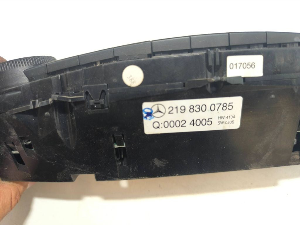 Mercedes-Benz CLS C219 2005 Climate control unit module 2198300785