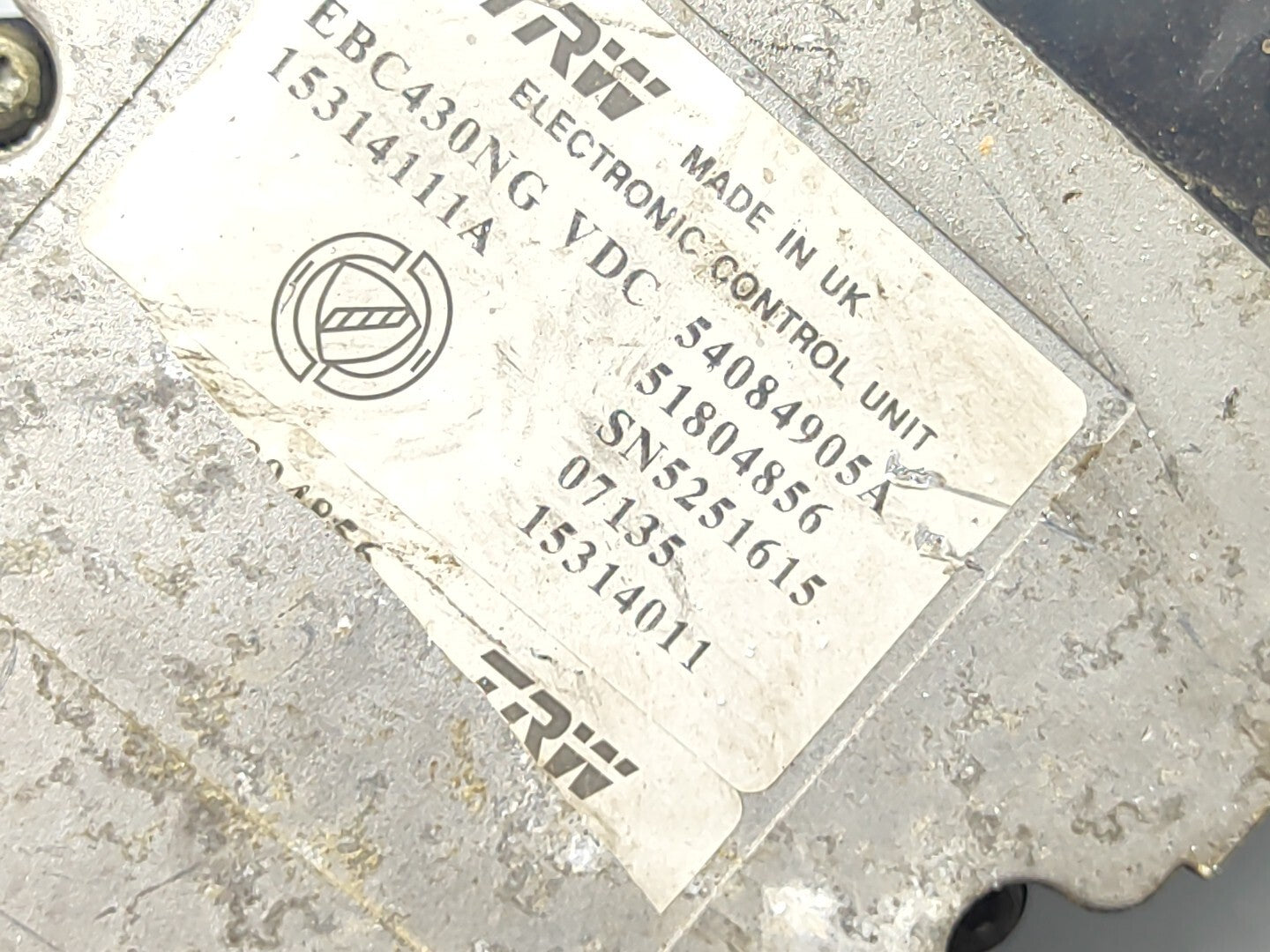 Alfa Romeo 159 SW 1.9JTDm 2008 ABS Brake Pump Module 51804856 15134111A