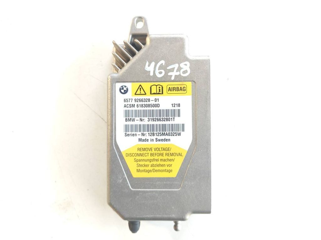 BMW 7 F01 F02 F03 F04 2010 Control unit module 9266328