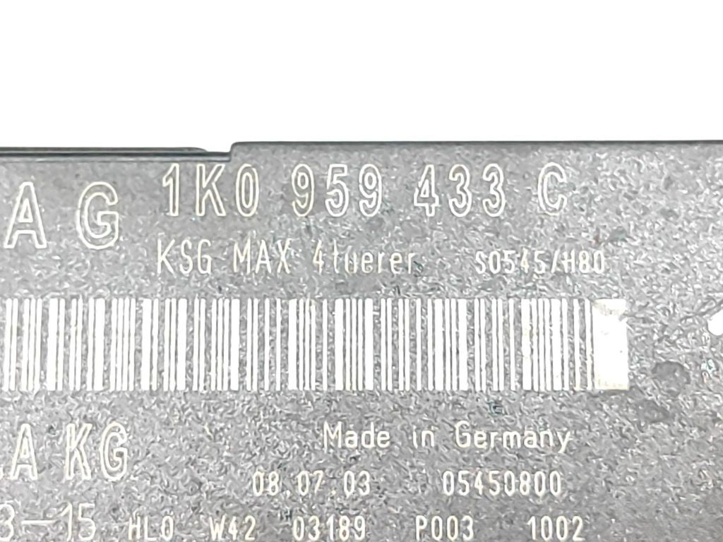 Volkswagen Golf 5 2005 Comfort convenience body module 1K0959433C