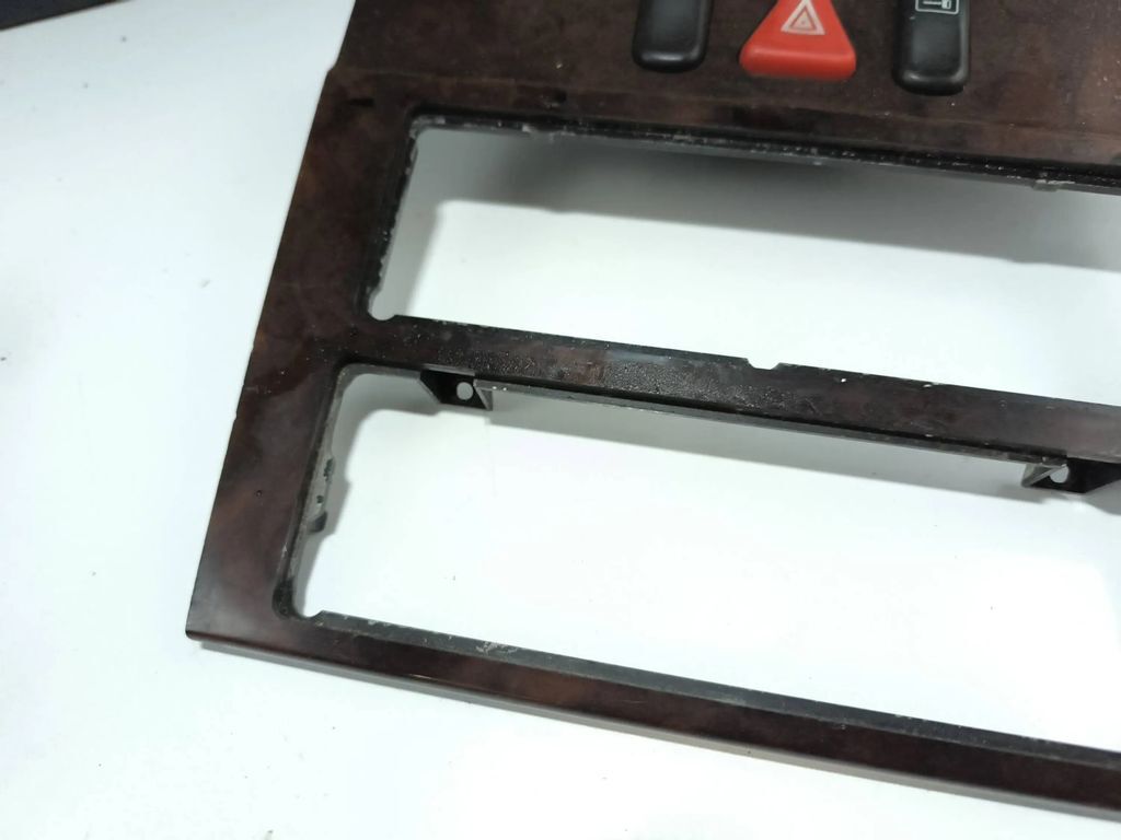 Mercedes-Benz E W210 1996 Wooden AC heater control trim A2106830508