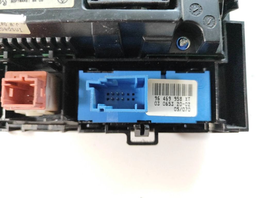 Peugeot 407 2007 Interior AC Climate control unit module 96573322YW