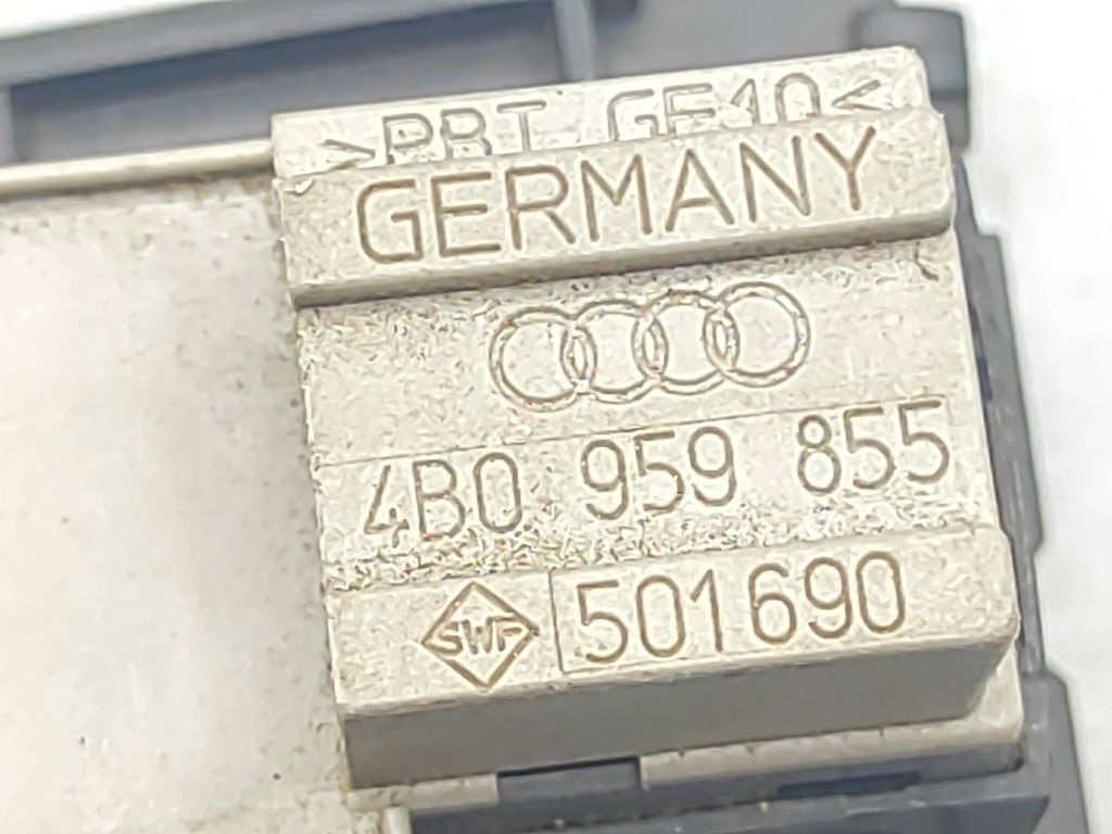 Audi A6 S6 C5 4B 2003 Left Side Electric window control switch 4B2959521