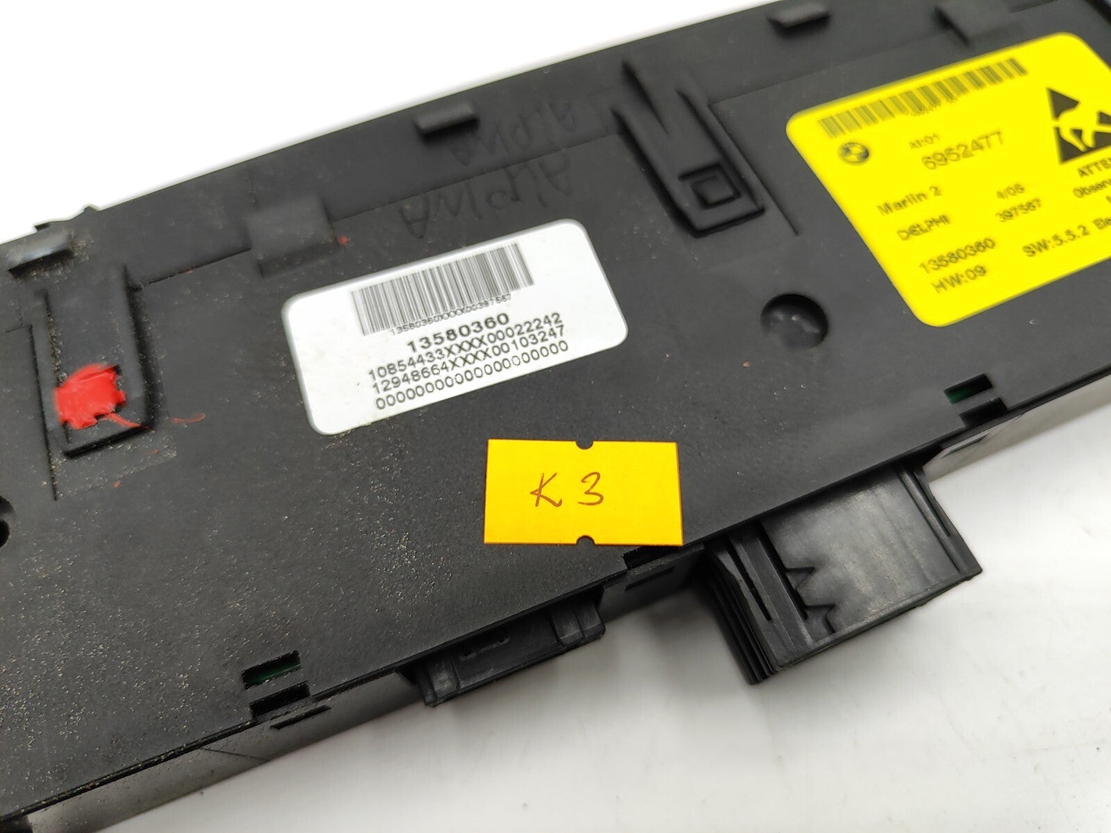BMW 5 SERIES E60 2004 Center Console DTC Switch 6952477