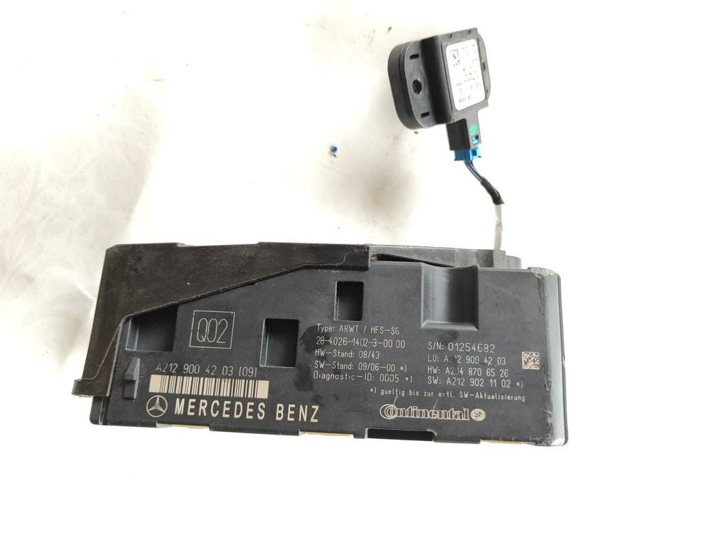 Mercedes-Benz E W212 2015 tailgate trunk boot lift module A2129004203