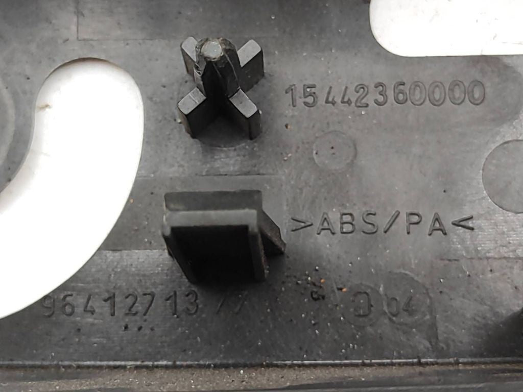 Citroen C5 2003 Rear wiper trim interior 9641271377