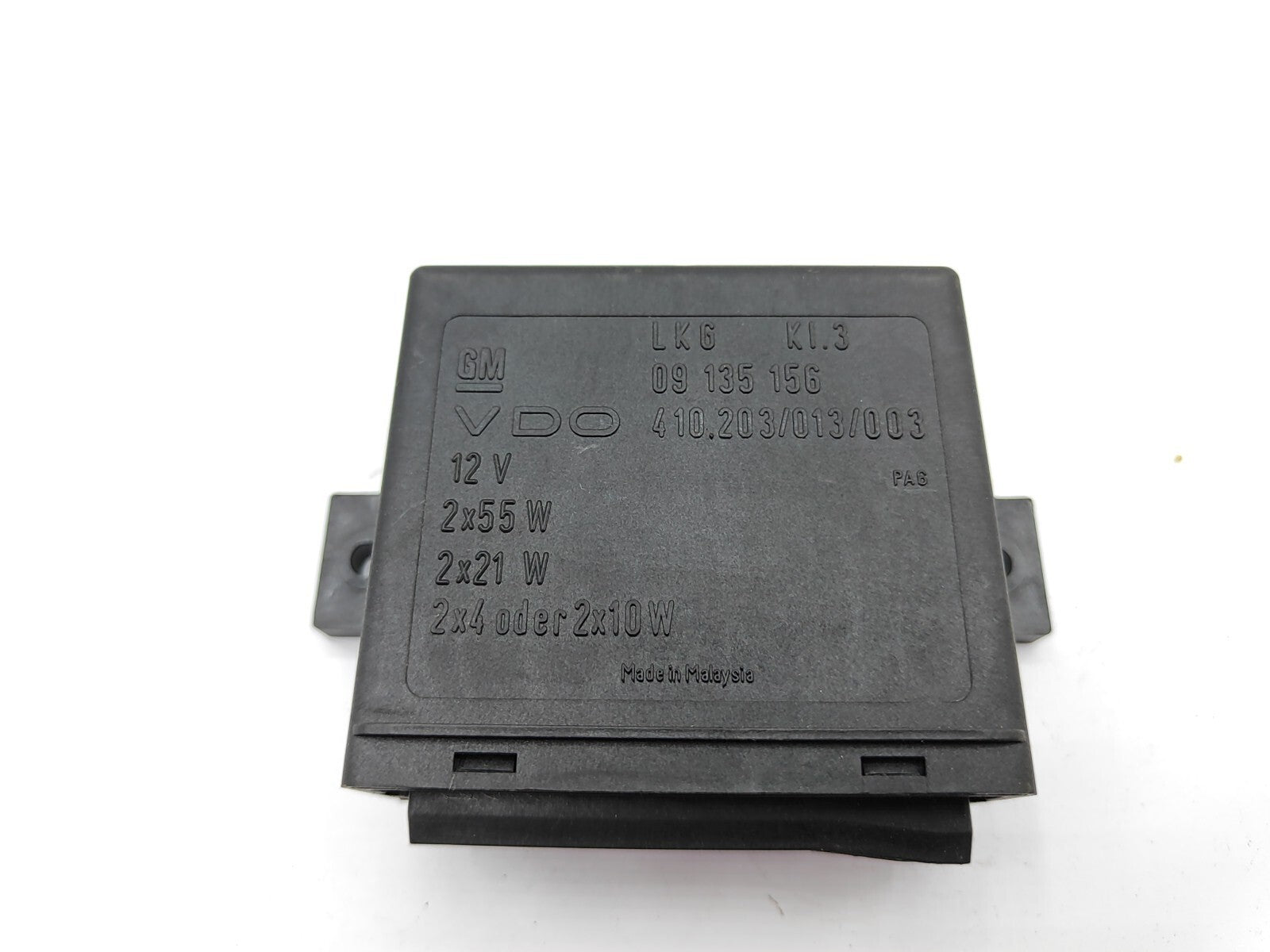 Opel Zafira A 2002 Headlight Control Unit Module 09135156 410203013003