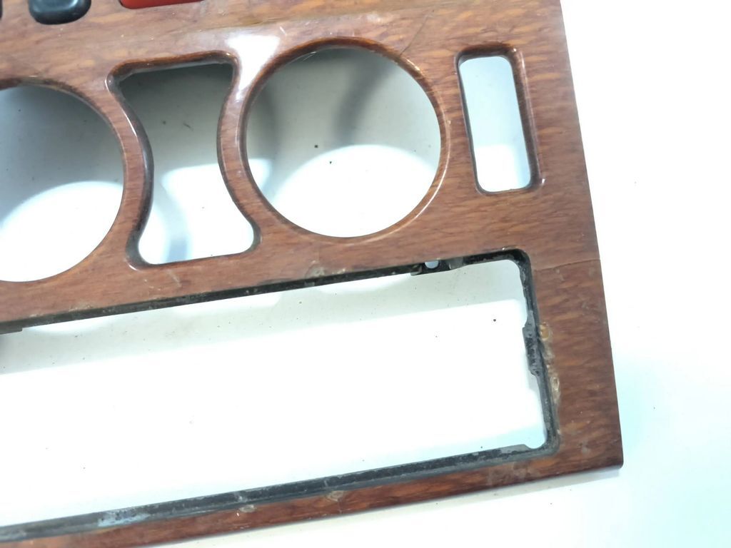 Mercedes-Benz E W210 1996 Wooden AC heater control trim A2106830308