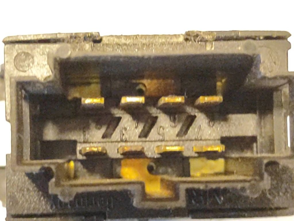 Volkswagen Sharan 1997 Electric window control switch 7M0959855