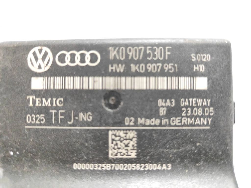 Volkswagen Golf V 2003 Petrol Gateway control module 1K0907530F