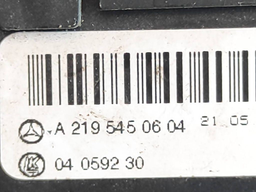 Mercedes-Benz MB CLS C219 2005 Light switch A2195450604
