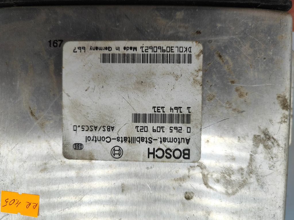 BMW 5 E39 1999 ESP ABS control module ECU 0265109021