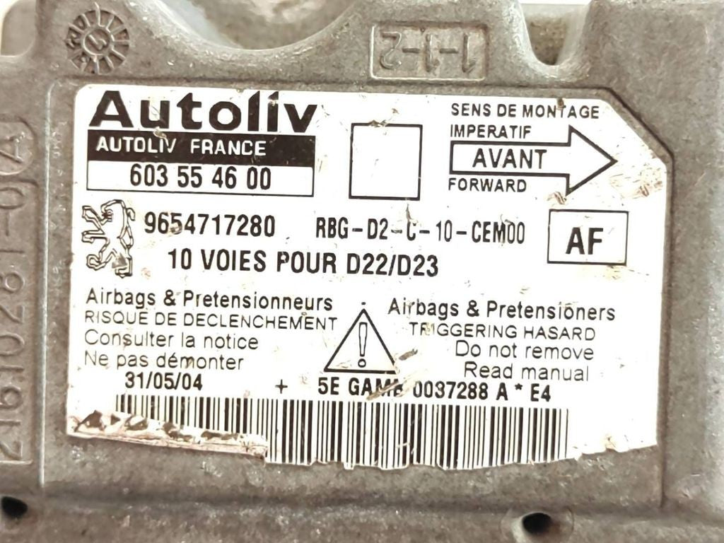 Peugeot 407 2008 Control unit module 603554600