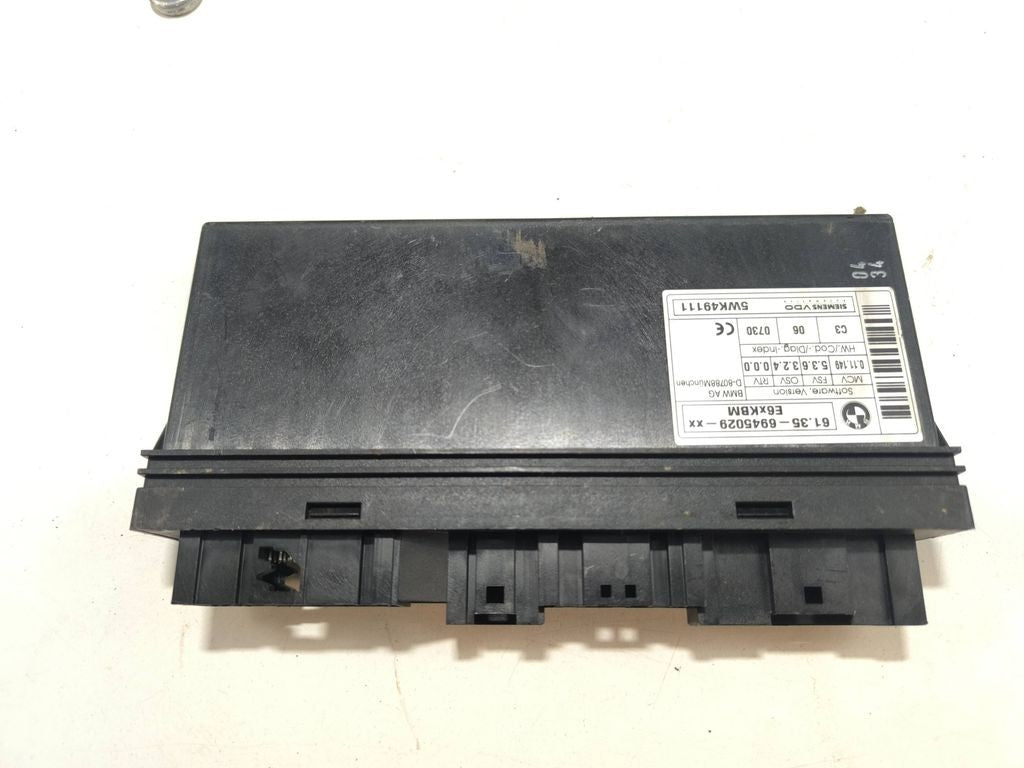 BMW 5 E60 E61 2007 Comfort convenience body module 6945029