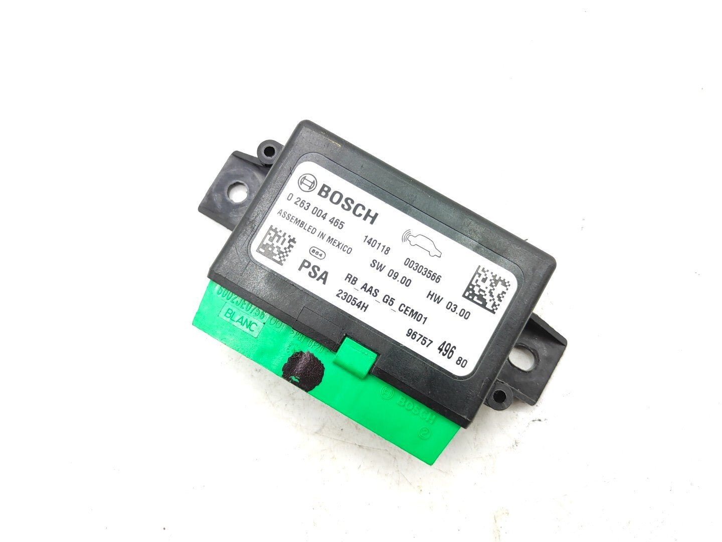 Peugeot 308 2014 PDC Control Unit Module 0263004465 9675749680