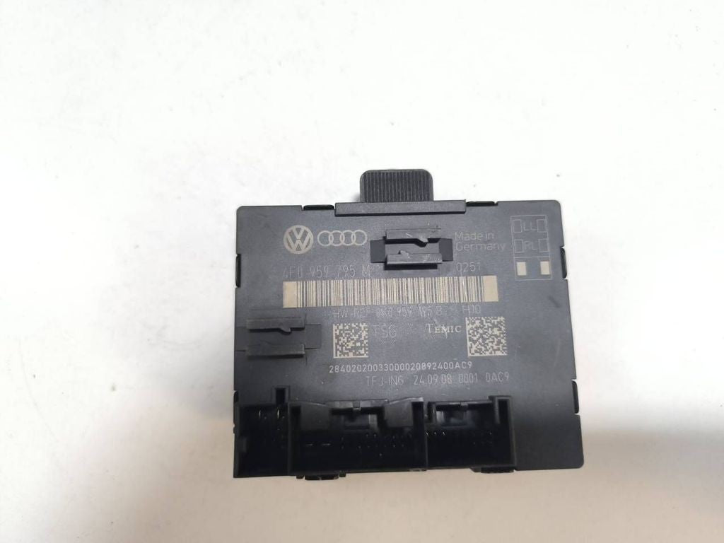 Audi A6 S6 C6 4F 2008 door control unit module 4F0959795M