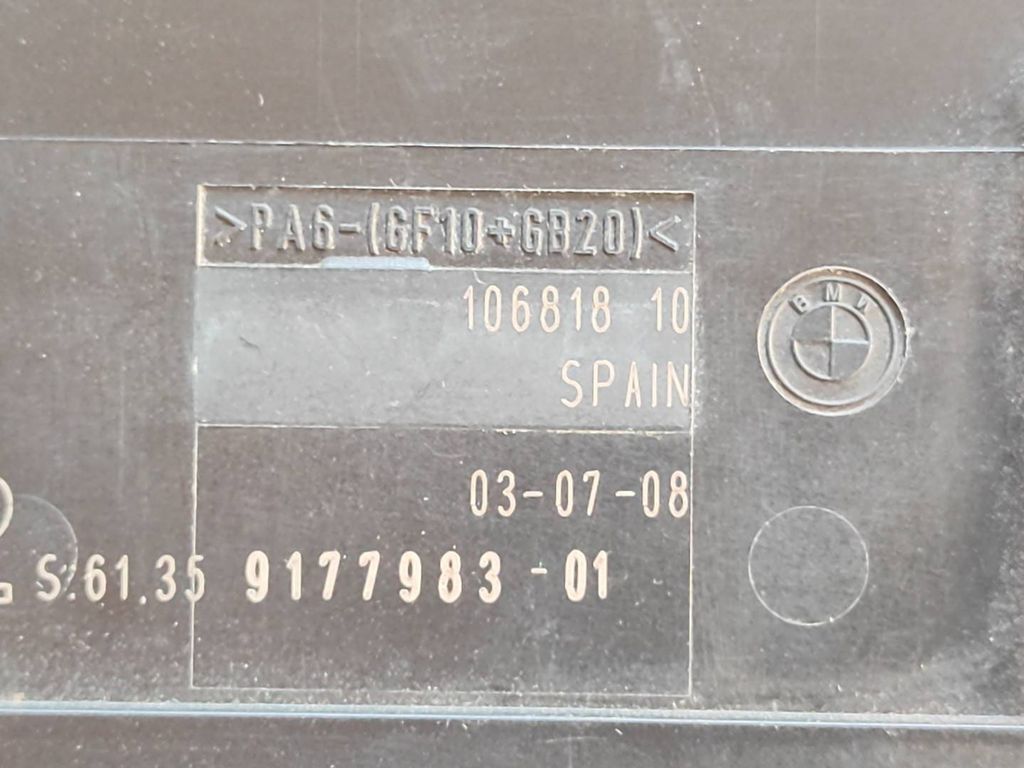 BMW 1 E81 E87 2008 Comfort convenience body module 9177983