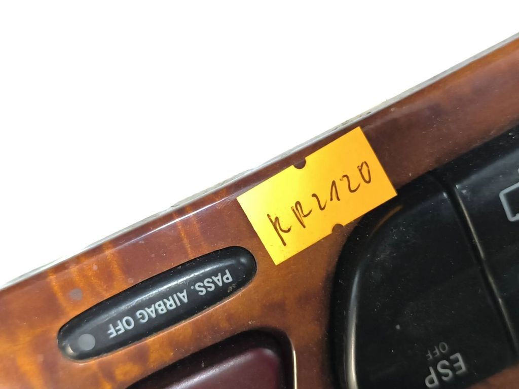 Mercedes-Benz C W203 2004 Front Wooden Radio head unit trim A2036802539