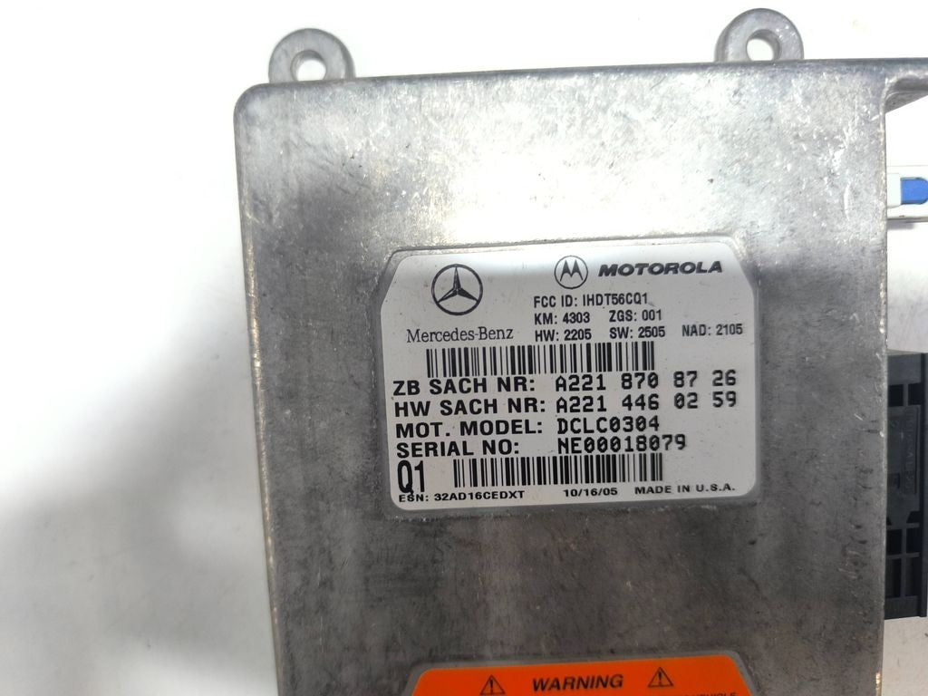 Mercedes-Benz E W211 2007 Phone control unit module A2218708726