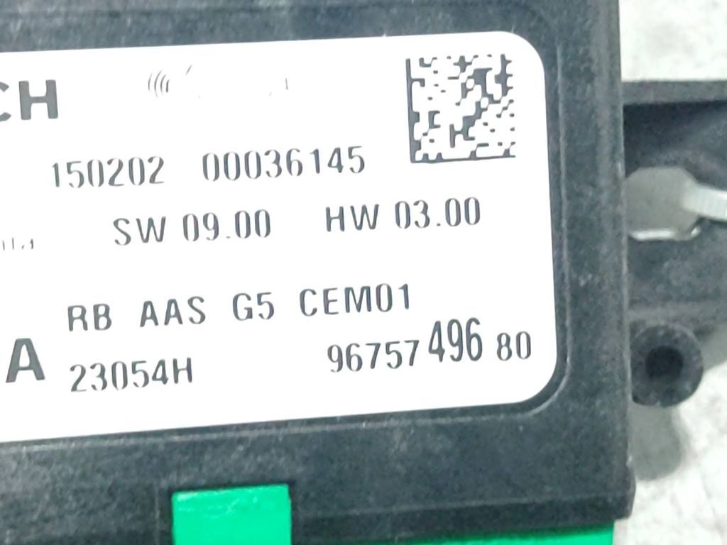 Peugeot 308 1.6HDI 2014 Parking PDC control unit module 0263004465