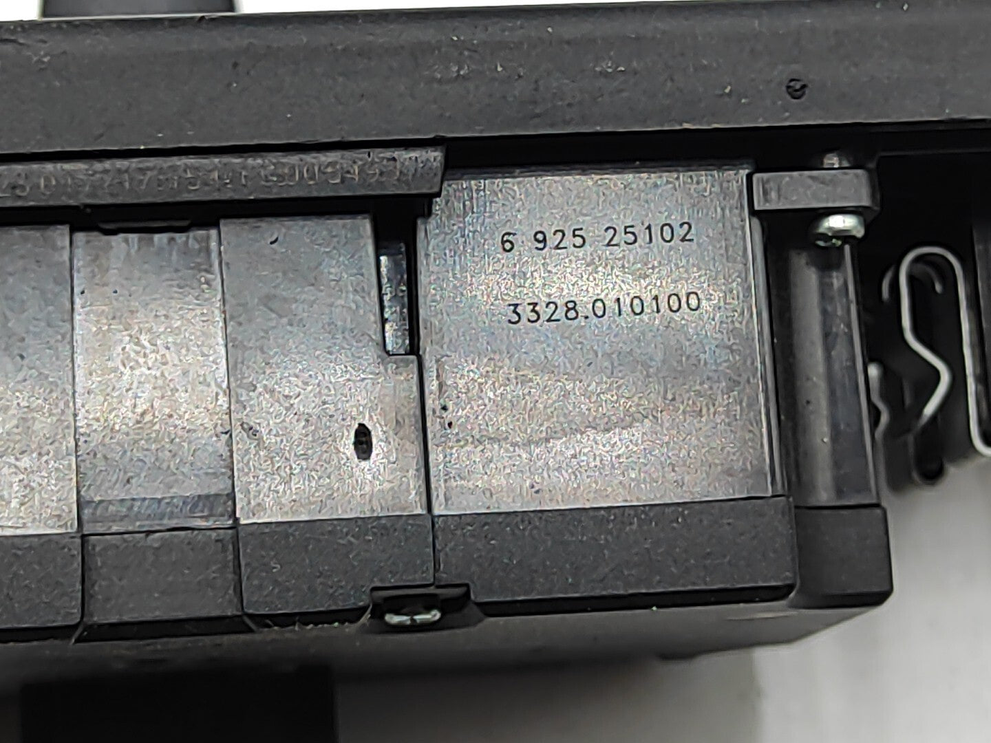 BMW 5 Series E60 530D 170kW 2006 Headlight Switch 6953741 6925260