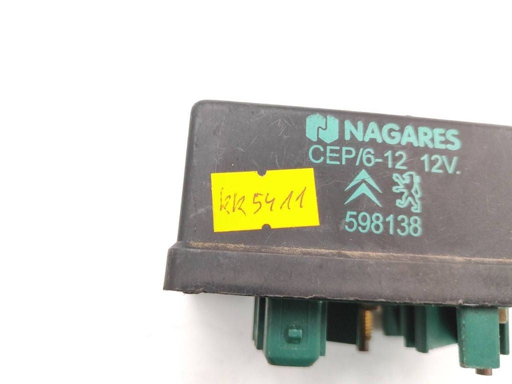 Peugeot 406 2002 Glow plug pre heat relay 598138