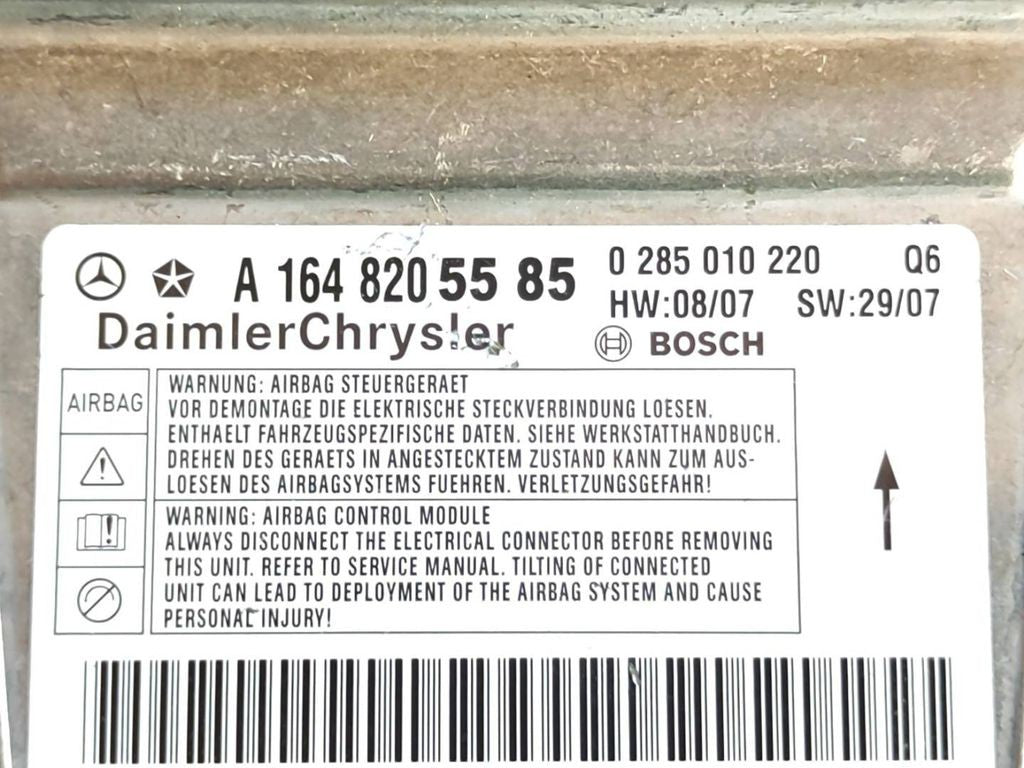 Mercedes-Benz ML W164 2008 Control unit module A1648205585