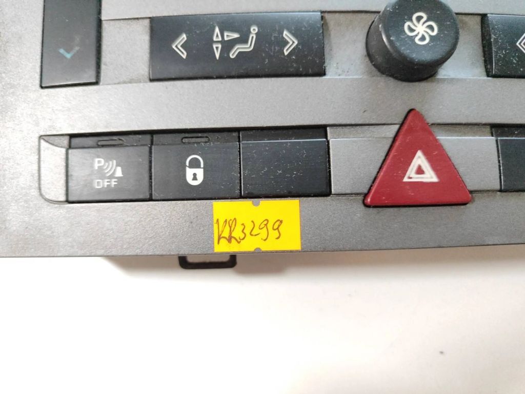 Peugeot 407 2007 Interior AC Climate control unit module 96573322YW