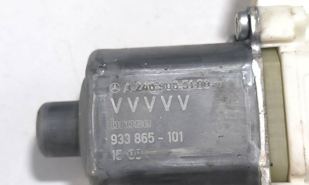 Mercedes-Benz B W246 W242 2013 front window regulator motor A2469065100