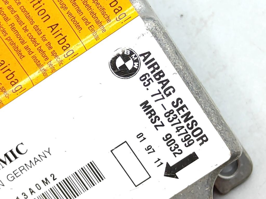 BMW 5 E39 530 1997 Safety Control unit module 65778374799