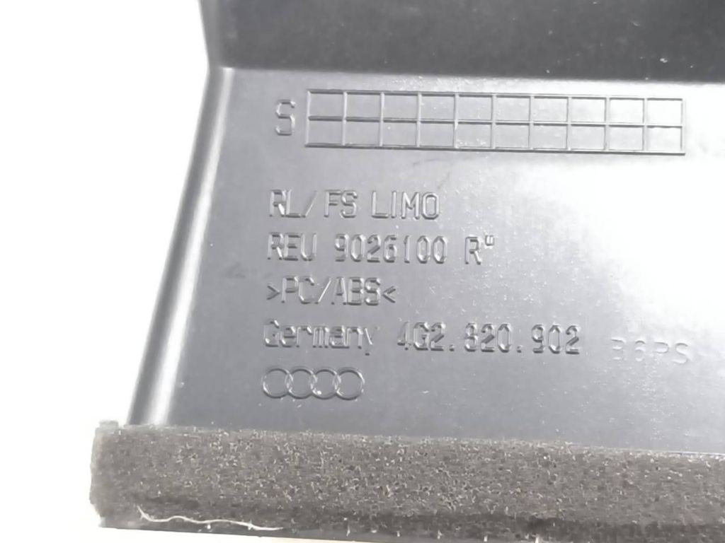 Audi A6 S6 C7 4G 2013 RHD dashboard side air vent grill trim 4G2820902