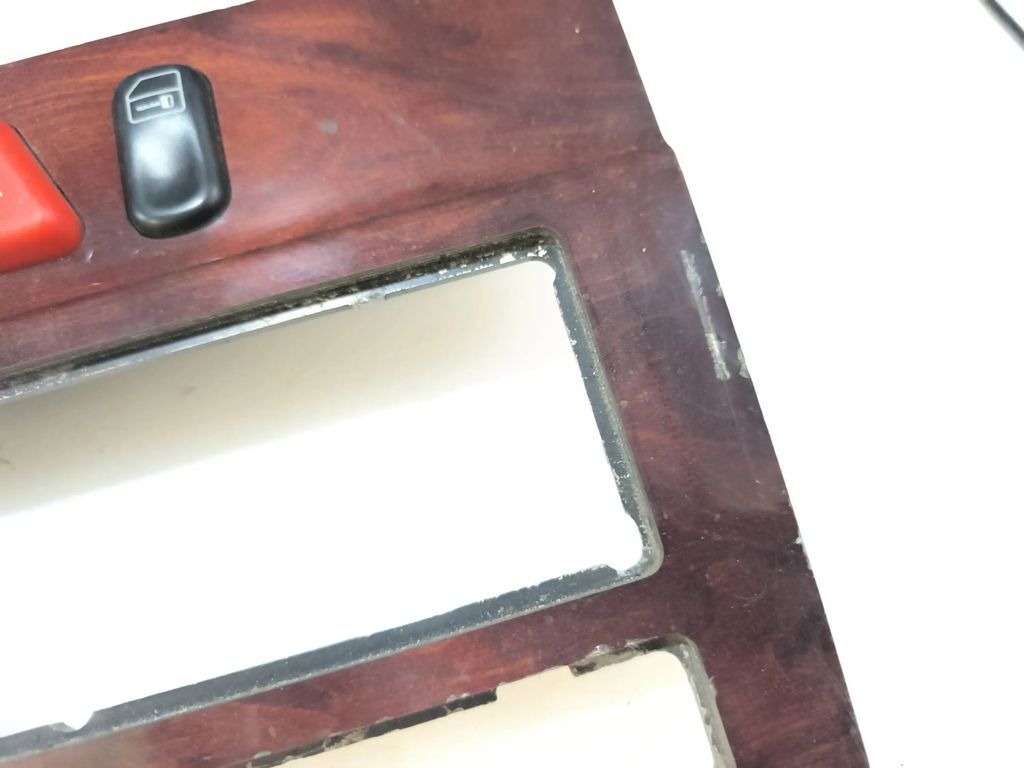 Mercedes-Benz E W210 1996 AC heater control switch trim A2106830508