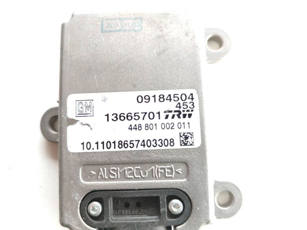 Opel Signum 2.2DTI 2003 ESP acceleration yaw rate sensor 13665701