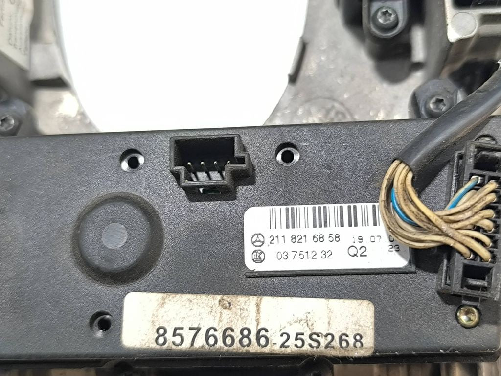 Mercedes-Benz E W211 2007 Gear shifter surround trim plastic 2118214251