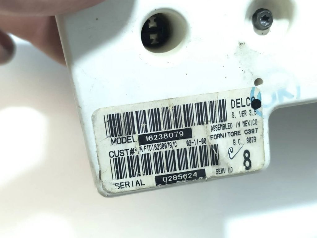 Alfa Romeo 156 PRE FL 1.6TS 1997 Climate control unit module 16238079