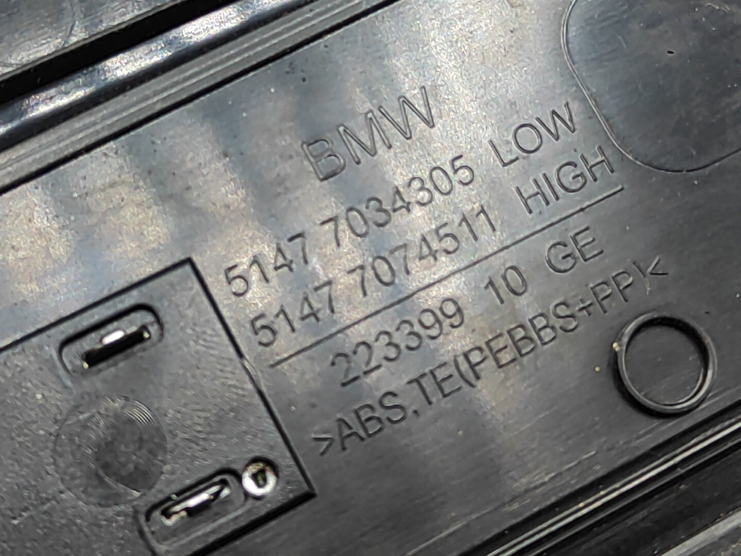 BMW 5 Series E61 530D 170kW 2007 Rear Left Sideskirt Sill 7034305