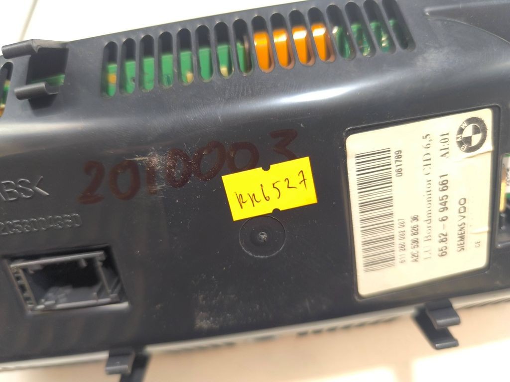 BMW 5 E60 E61 2005 Dashboard LCD screen display 6945661