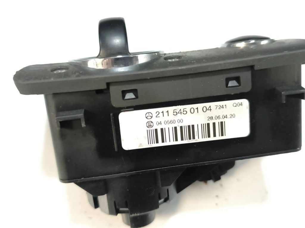 Mercedes-Benz E W211 2003 Headlight Light switch button 2115450104