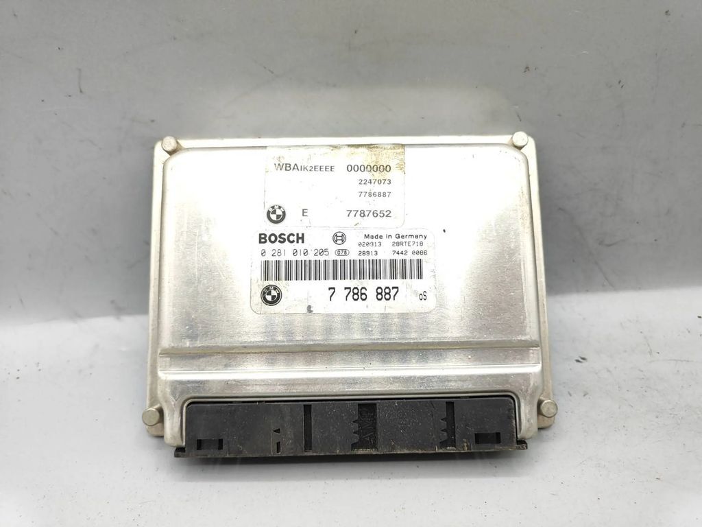 BMW 3 E46 2.0D Diesel 2000 Engine control unit module ECU 7787652