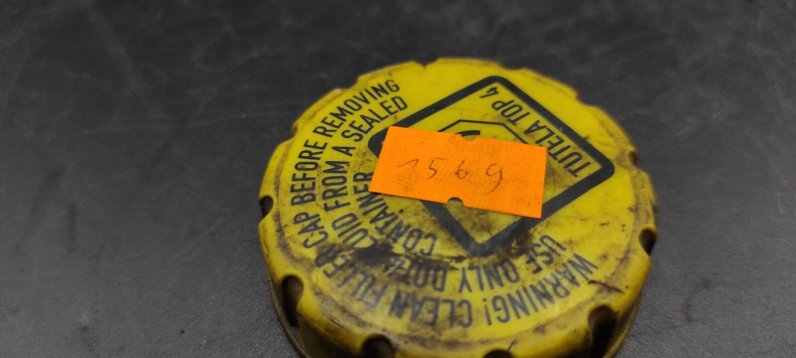 Alfa Romeo 147 1.9JTD 16V 103kW 2002 DOT4 Brake Reservoir Tank Cap Cover