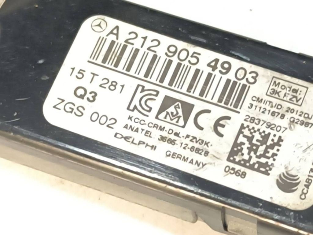 Mercedes-Benz E W212 2013 Aerial antenna amplifier A2129054903